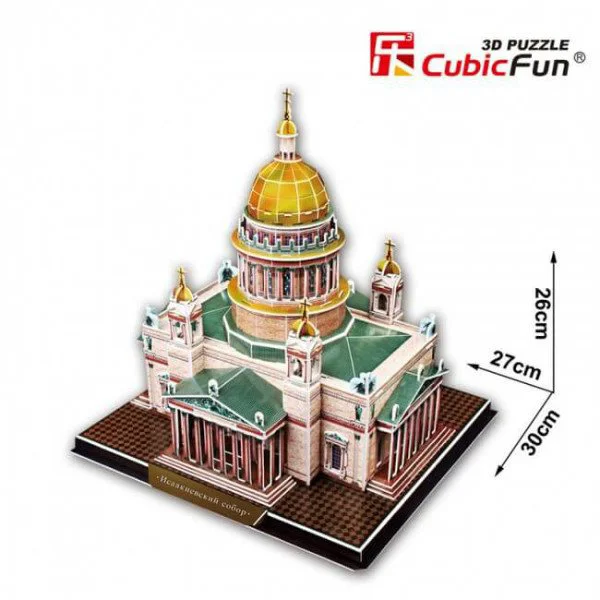Puzzle 3D CubicFun Saint Isaac's Cathedral foto