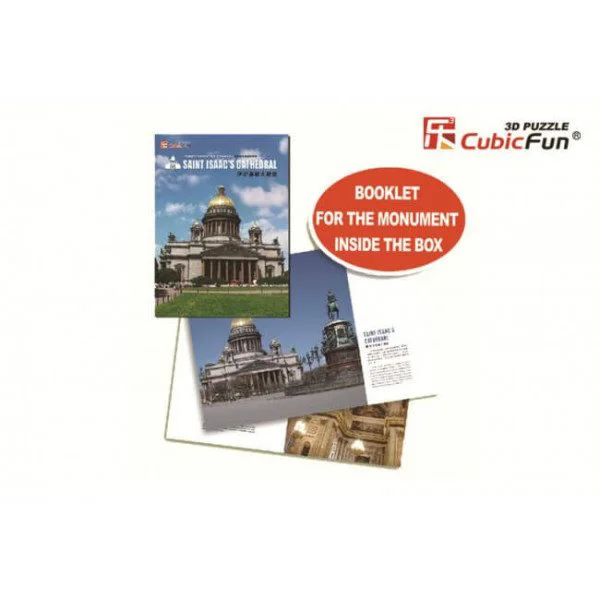 Puzzle 3D CubicFun Saint Isaac's Cathedral foto