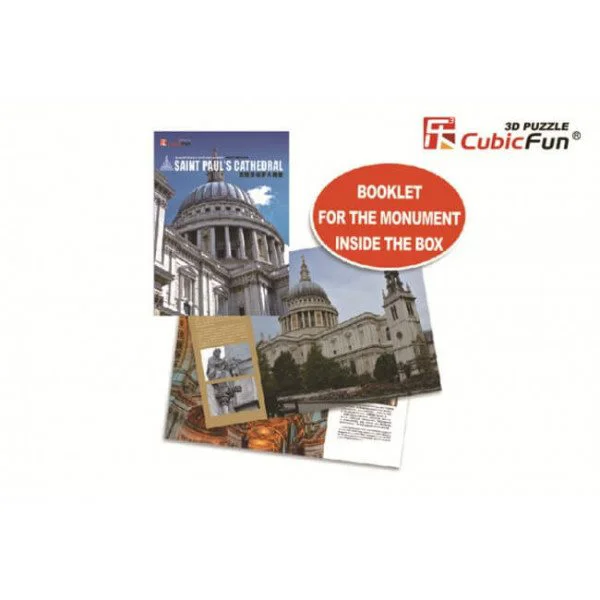 Puzzle 3D CubicFun Saint Paul's Cathedral foto
