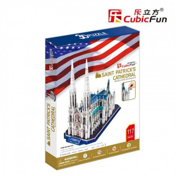 Puzzle 3D CubicFun St.Patrick's Cathedral foto