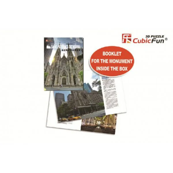 Puzzle 3D CubicFun St.Patrick's Cathedral foto