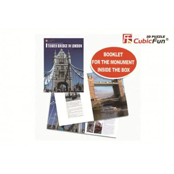 Puzzle 3D CubicFun Tower Bridge foto