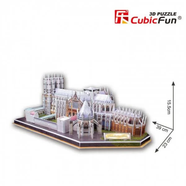 Puzzle 3D CubicFun Westminster Abbey foto
