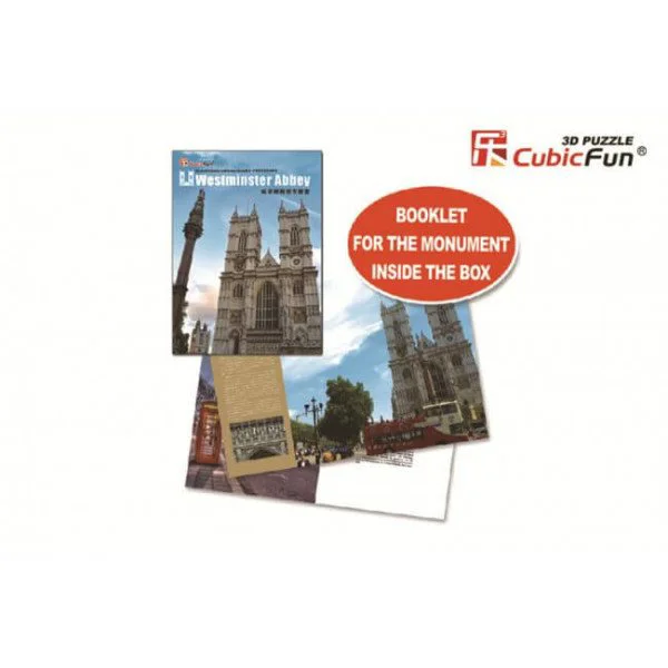 Puzzle 3D CubicFun Westminster Abbey foto