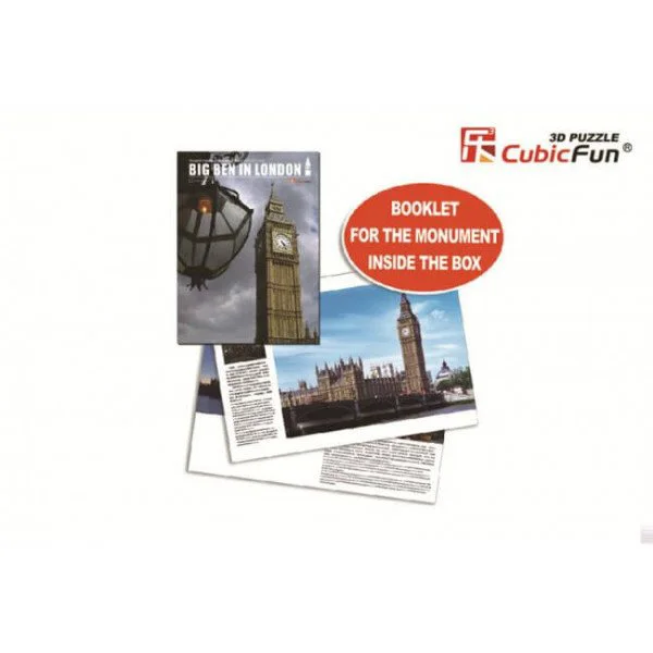 Puzzle 3D CubicFun Big Ben foto