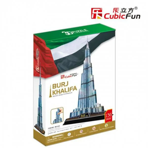 Пазл 3D CubicFun Burj Khalifa