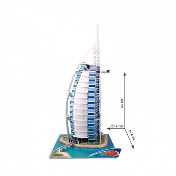 Puzzle 3D CubicFun Burj Al Arab foto