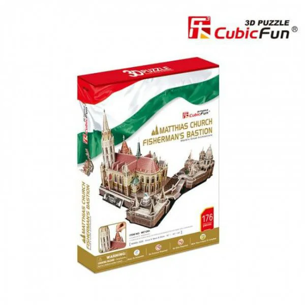 Puzzle 3D CubicFun Matthias Church foto