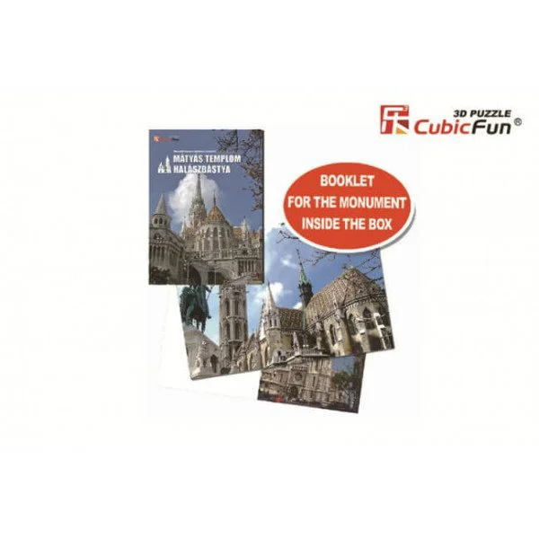 Puzzle 3D CubicFun Matthias Church foto