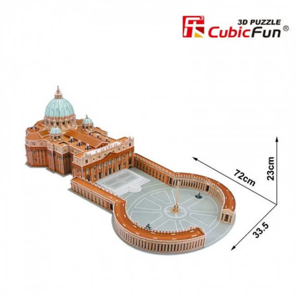 Puzzle 3D CubicFun St. Peter's Basilica foto