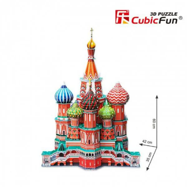 Puzzle 3D CubicFun St.Basil's Cathedral foto