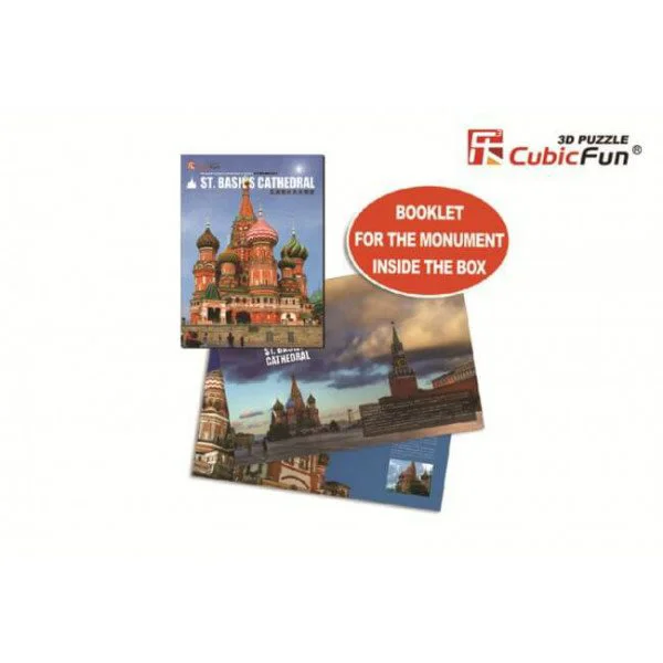 Puzzle 3D CubicFun St.Basil's Cathedral foto