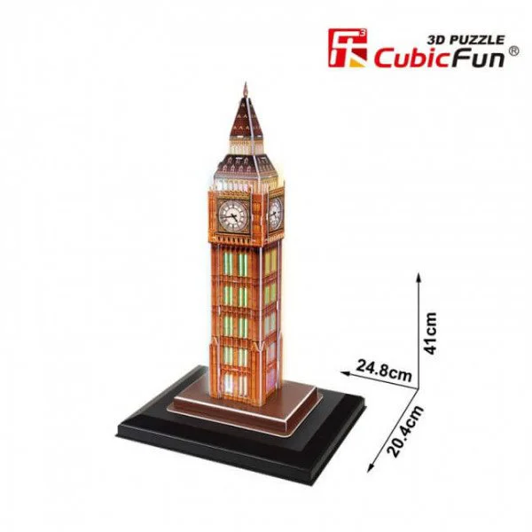 Puzzle 3D LED CubicFun Big Ben foto