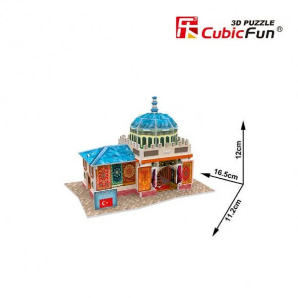 Puzzle 3D CubicFun Carpets Shop T foto