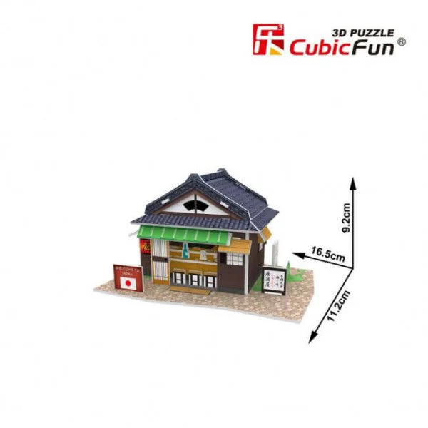 Puzzle 3D CubicFun Izakaya (pub) J foto
