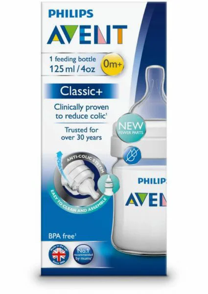 Biberon Philips AVENT clasic, 125 ml