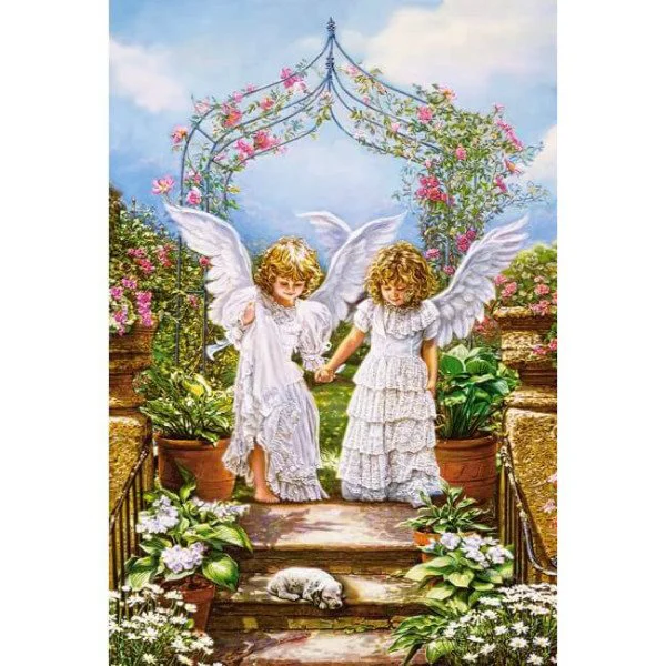 Puzzle Castorland Angelic Friends, 1000 piese foto