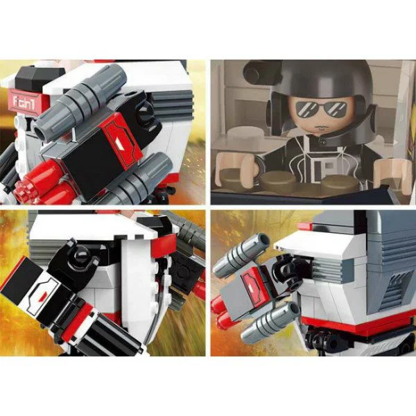 Constructor Sluban Space Z3-Night Attack Armour foto
