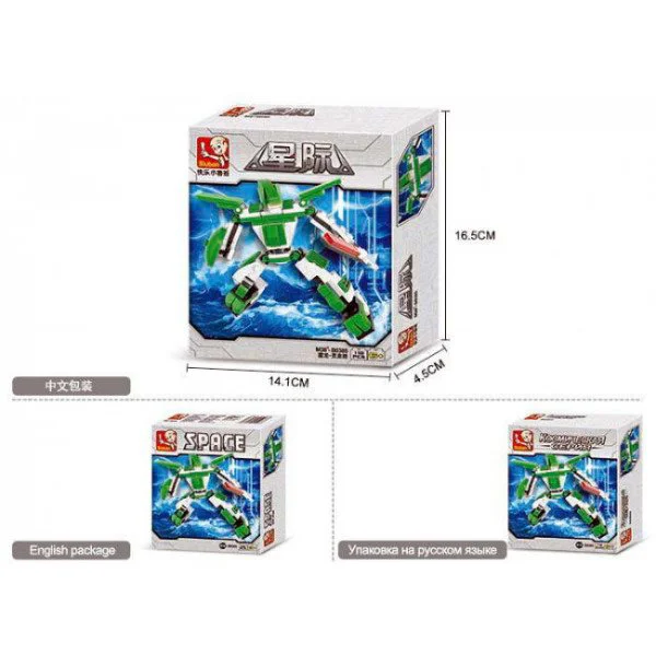 Constructor Sluban Space Brontosaurus-Rithers foto