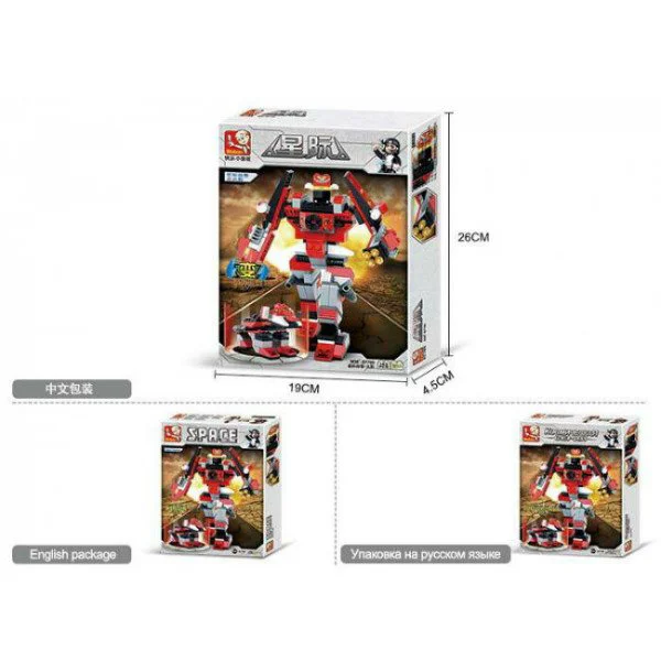 Constructor Sluban Space Fighter foto