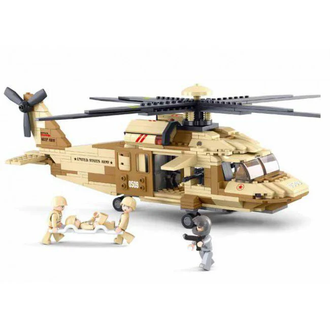Конструктор Sluban Army UH-60L Black Hawk Helicopter foto