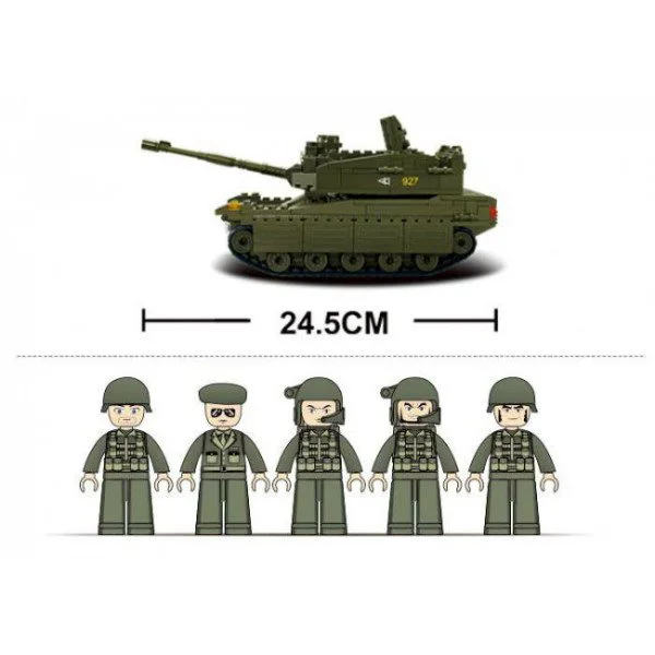Constructor Sluban Army Land Forces II - Merkava Tank foto
