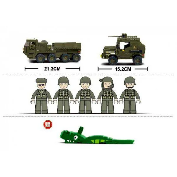 Constructor Sluban Army Land Forces II - Service Troops foto
