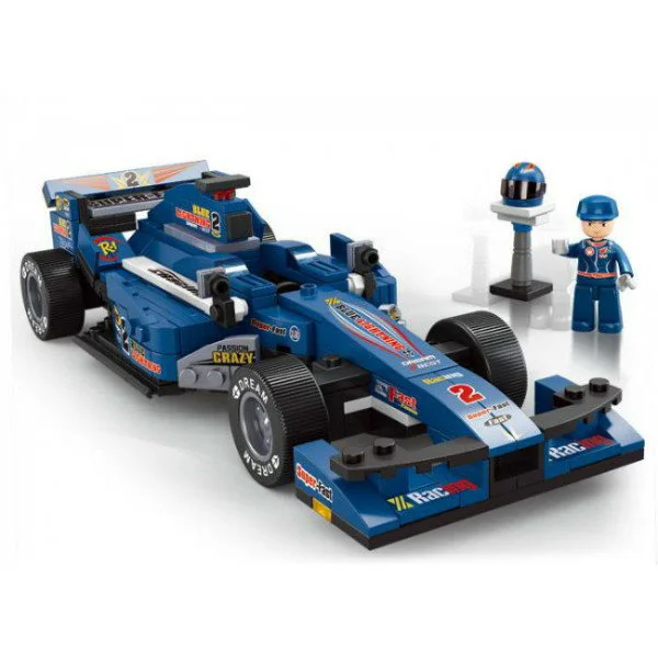 Constructor Sluban Formula F1 Racing Car "BLUE LIGHTNING" foto