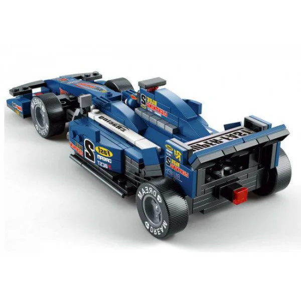 Constructor Sluban Formula F1 Racing Car "BLUE LIGHTNING" foto