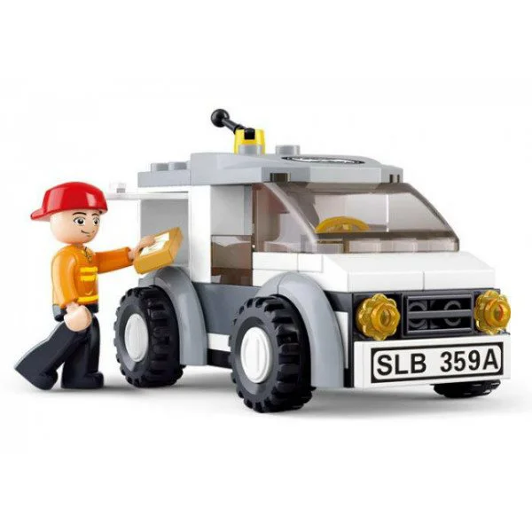 Constructor Sluban City Aviation Express Car foto