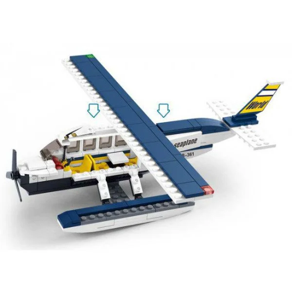 Конструктор Sluban City Aviation Seaplane foto