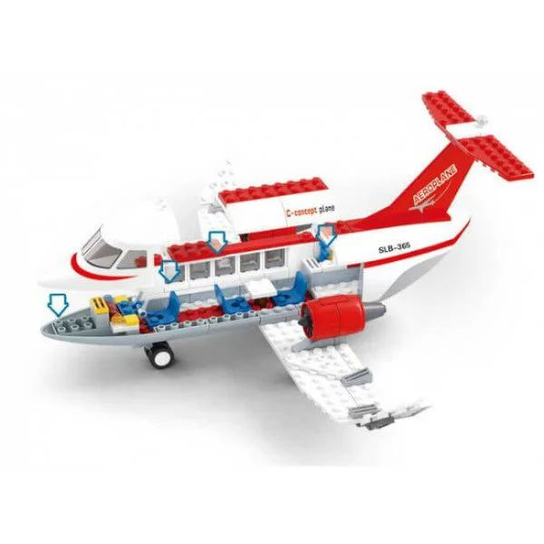 Constructor Sluban City Concept Plane foto