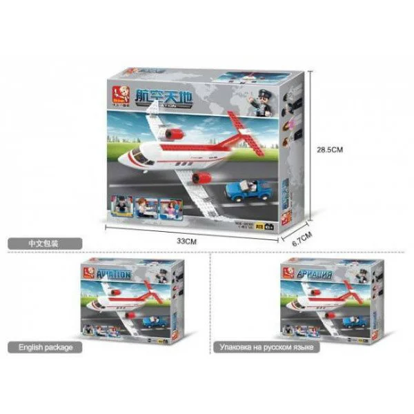 Constructor Sluban City Concept Plane foto