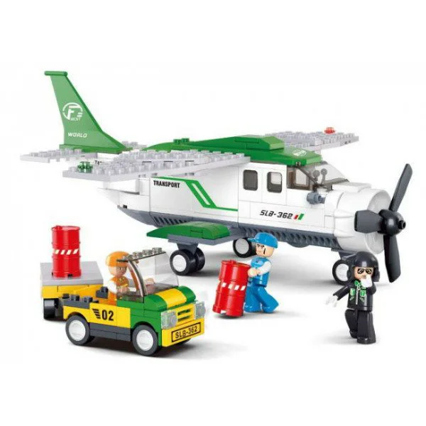 Constructor Sluban City Mini Transport Plane foto