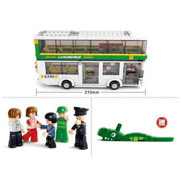 Constructor Sluban City Double Decker foto