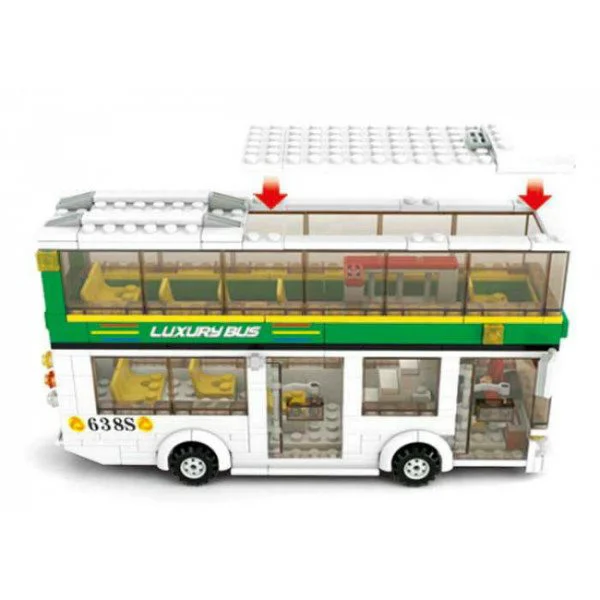 Constructor Sluban City Double Decker foto