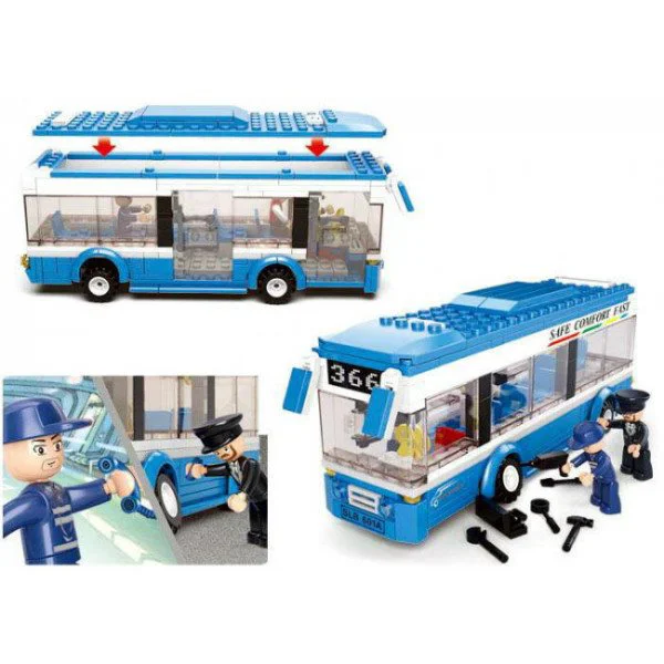 Constructor Sluban City Single Decker foto