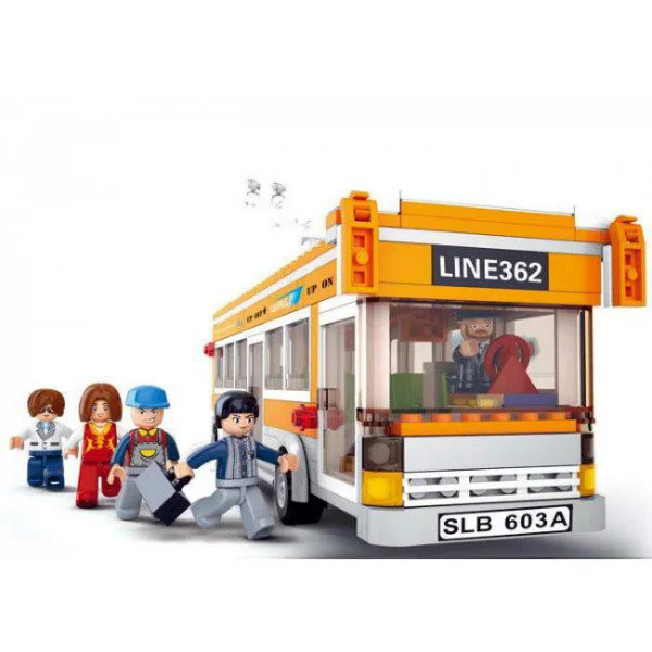 Constructor Sluban City Trolley Bus foto