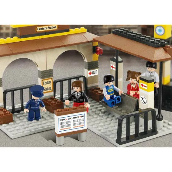 Constructor Sluban City Railway Station foto