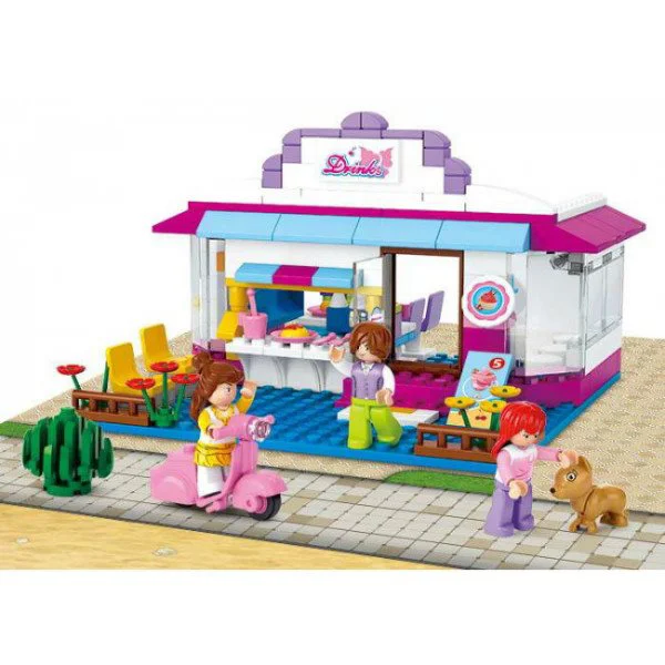 Constructor Sluban Girl's Dream Cafe foto