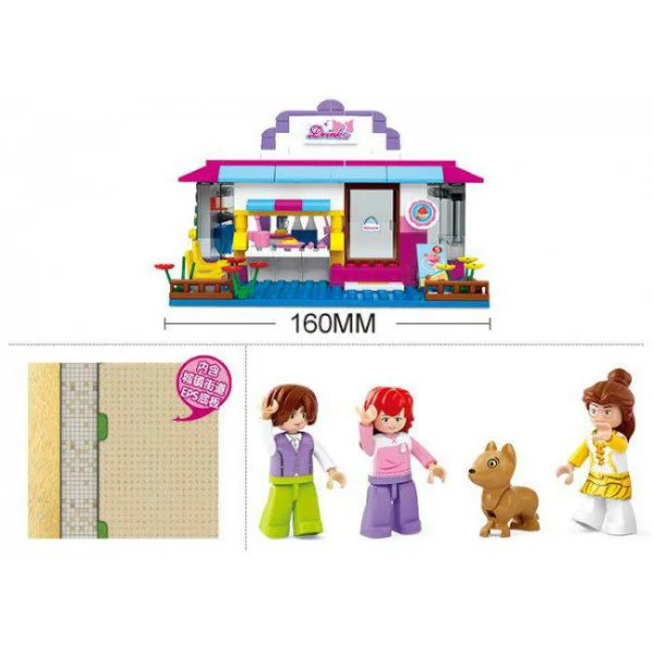 Constructor Sluban Girl's Dream Cafe foto