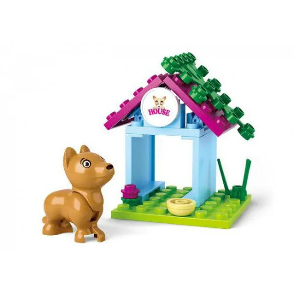 Constructor Sluban Girl's Dream Dog House foto