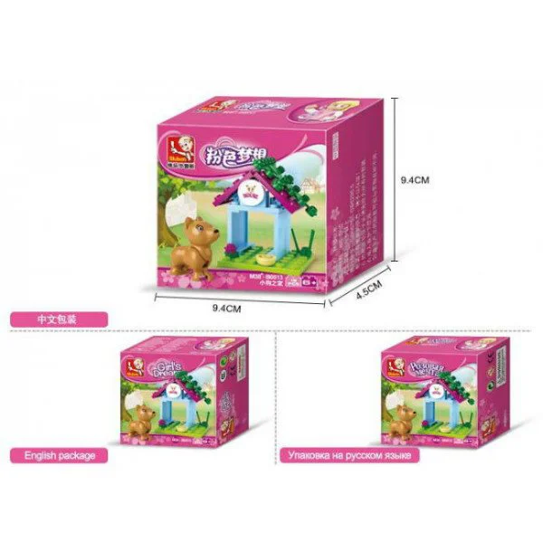 Constructor Sluban Girl's Dream Dog House foto
