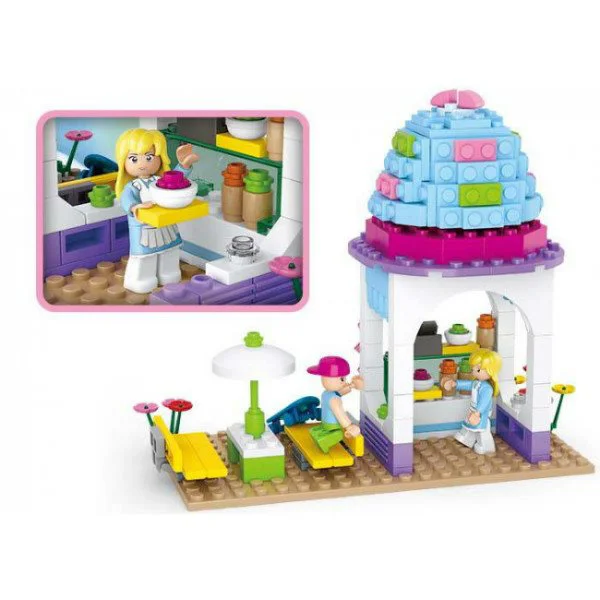 Constructor Sluban Girl's Dream Ice Cream Shop foto