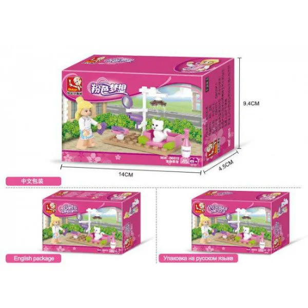 Constructor Sluban Girl's Dream Pet Beauty foto