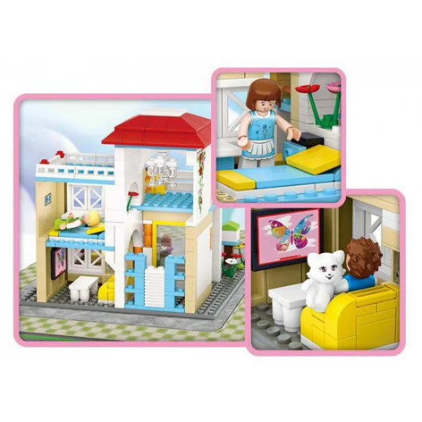 Constructor Sluban Girl's Dream Sweet Home foto