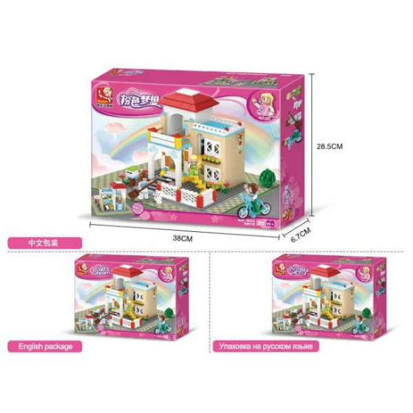Constructor Sluban Girl's Dream Sweet Home foto