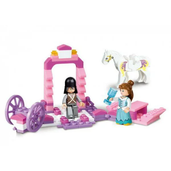 Constructor Sluban Girl's Dream Princess Horse Carriage foto