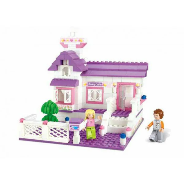 Constructor Sluban Girl's Dream Honey Cabin foto