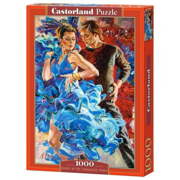 Puzzle Castorland Dance in the Turquoise Tones, 1000 piese foto